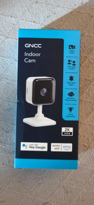 Cámara de Vigilancia GNCC Indoor Cam 2K HDR