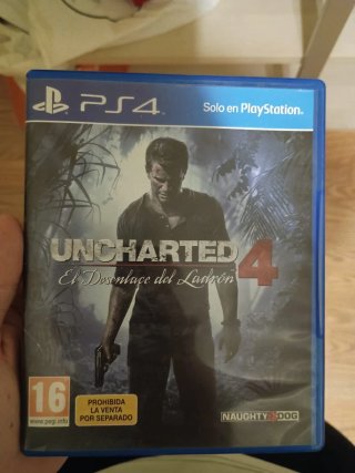 Uncharted 4: El Desenlace del Ladrón PS4
