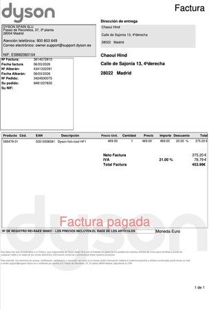 Dyson Hot+Cool Jet Focus Ventilador