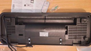 Riscaldatore elettrico con telecomando