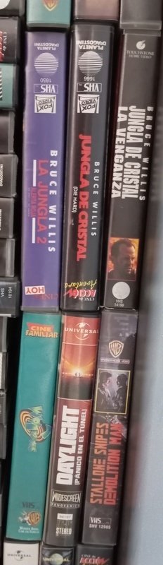 Colección 49 VHS Películas Acción y Aventura