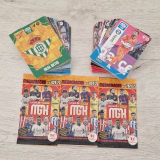 Lote 100 Cromos SIN REPETIR Megacracks 2024-25