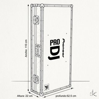 Flycase Amptown Cases DJ Pioneer