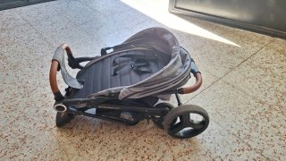 Silla de paseo infantil gris