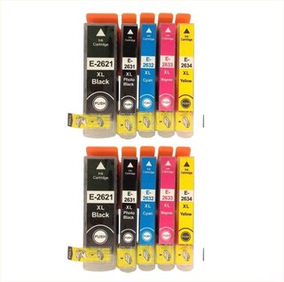 Pack 10 x Epson 26XL Tinta Compatible