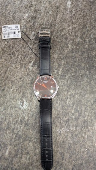 Orologio Tissot Uomo Pelle Nera Argento