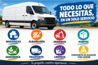 Servios de limpiezas,Portes y derribos