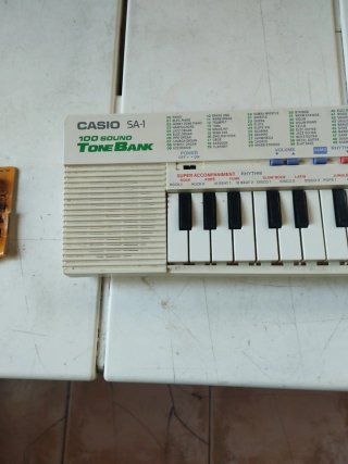 Teclado Casio SA-1 Tone Bank