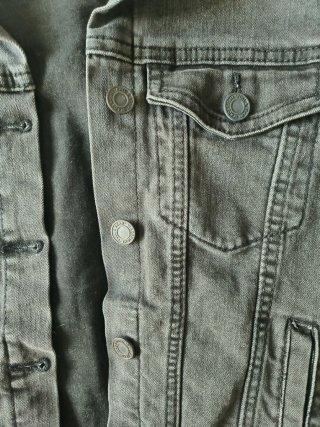 Cazadora Vaquera Pull&Bear Gris