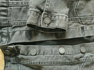 Cazadora Vaquera Pull&Bear Gris