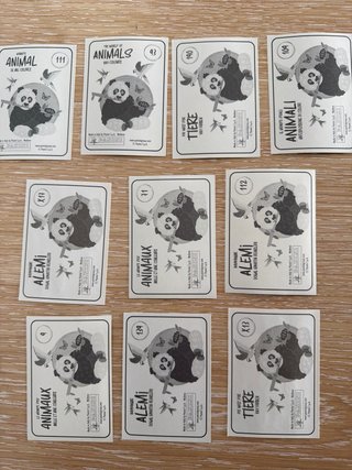 Album Mundo Animal de mil colores Panini