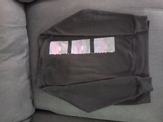Sudadera con mensaje North