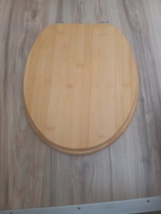 Tapa de WC de bambú