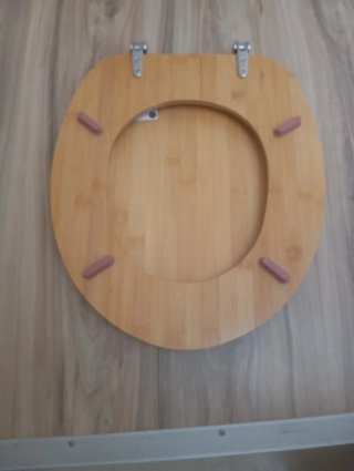 Tapa de WC de bambú