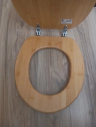 Tapa de WC de bambú