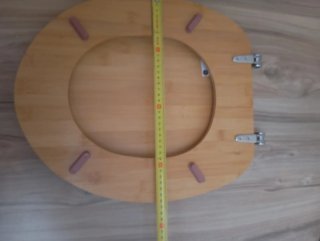 Tapa de WC de bambú