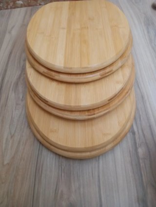 Tapa de WC de bambú