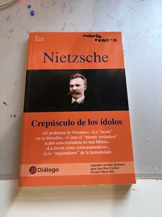 Nietzsche crepúsculo de los ídolos