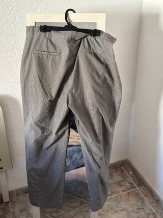 Pantalón ancho gris Zara talla 46