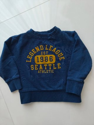 Felpa bimbo blu 3-4 anni