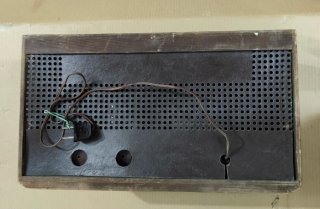 Radio antigua de válvulas
