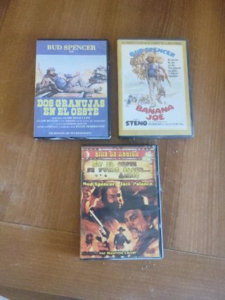 Lote 3 Películas DVD Bud Spencer