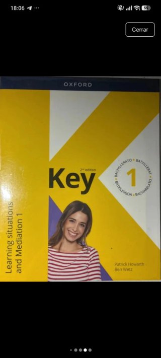 Pack 3 Libros Inglés Oxford Key Bachillerato 1