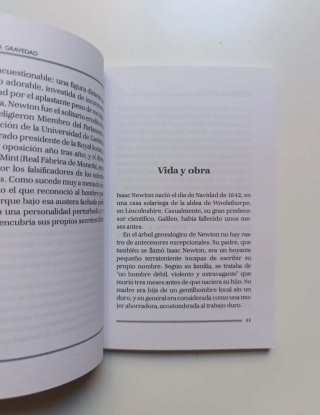Newton y la gravedad.