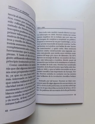 Newton y la gravedad.