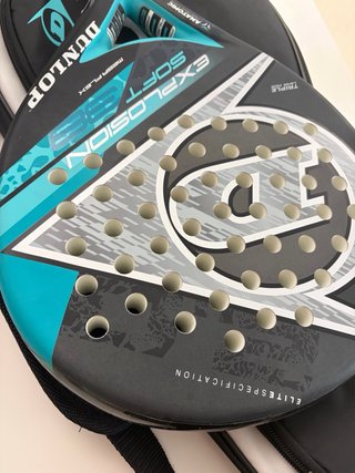 Pala Padel Dunlop Explosion Soft 3.0 + funda