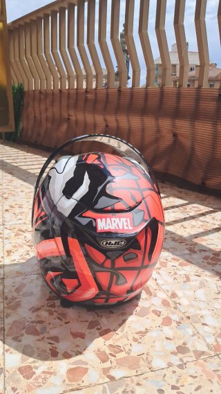 Casco HJC Venom Spiderman