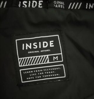 Chaqueta Acolchada con Capucha INSIDE ( Talla M)