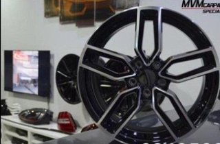 LLANTAS AUDI 18 PULGADAS RSQ5 NEGRA 5X112 NUEVAS