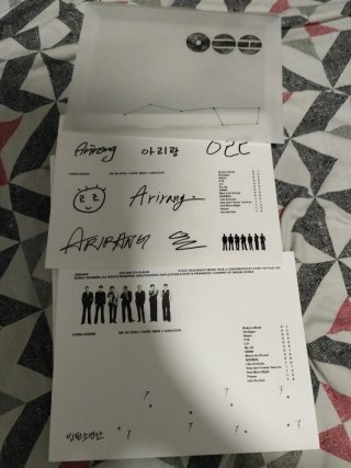 BTS Arirang Living Legend Ver.