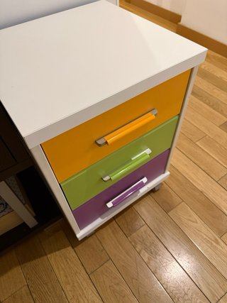 Mesa escritorio 3 cajones colores