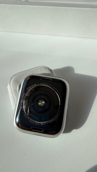 Apple Watch Series 5 44mm Plata/Blanco