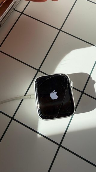 Apple Watch Series 5 44mm Plata/Blanco