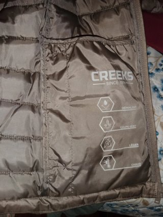 Chaqueta de invierno Creeks marrón