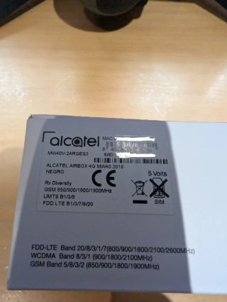 Router Portátil WiFi 4G LTE AirBox 4G MW40V