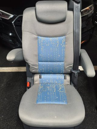Asiento Individual Renault Trafic Gris/Azul