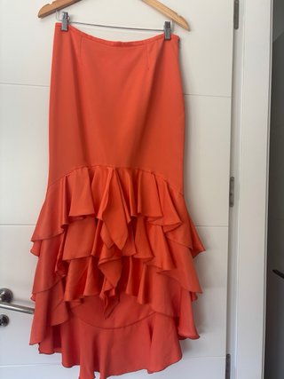 Conjunto Falda y Blusa Volantes Flamenca