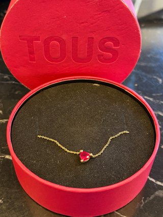 Collar TOUS de Plata con Baño de Oro 18KT