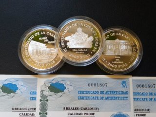 2000 Pesetas Centenario Casa Borbón 1998 Série II