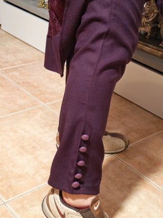 Conjunto morado Aysé Melek