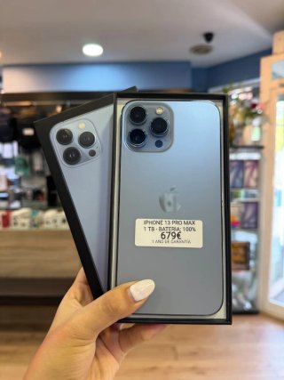 iPhone 13 Pro Max 1TB Batería 100% GARANTIA