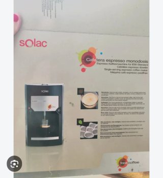 Cafetera Monodosis Solac 18 Bar