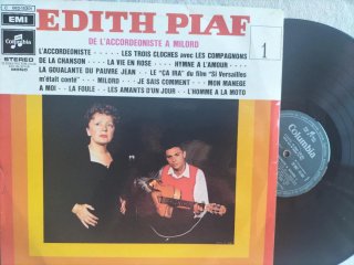 EDITH PIAF - De L'Accordeoniste A Milord LP.