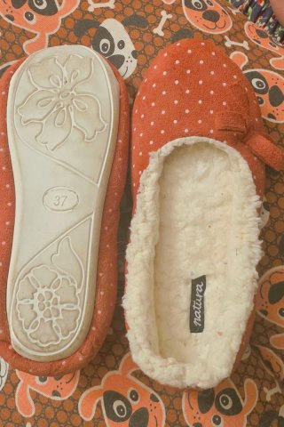 Zapatillas Manoletinas Natura Talla 37