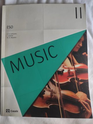 Libro di Musica 2° ESO - Editorial Casals. Nuovo