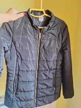 Cazadora Acolchada Negra Milano
